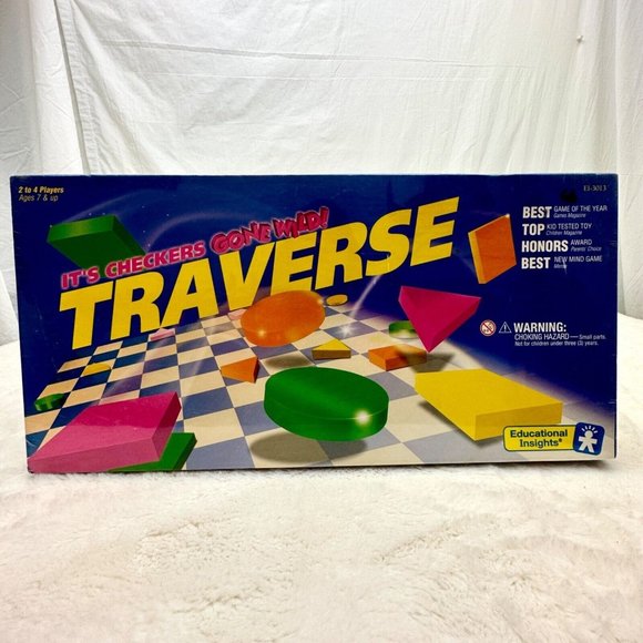 Educational Insights Other - Vintage 1992 Traverse Board Game Educational Insights New Sealed